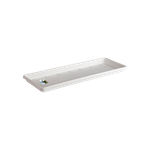 barcelona trough saucer 70cm white